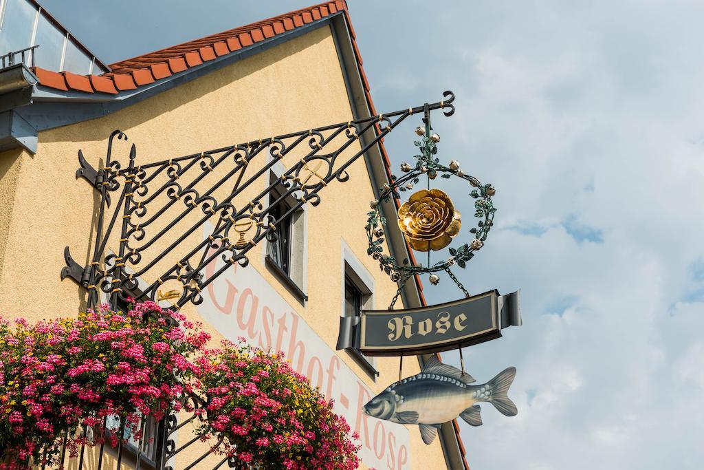 Gasthof Rose Flachslanden Bagian luar foto
